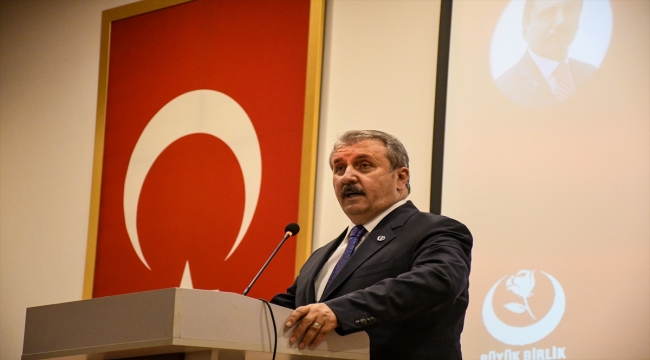 BBP Genel Başkanı Destici, partisinin Osmaniye İl Kongresinde konuştu: