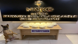 Bursa'da 20 kilogram metamfetamin ele geçirilen operasyonda bir kişi tutuklandı