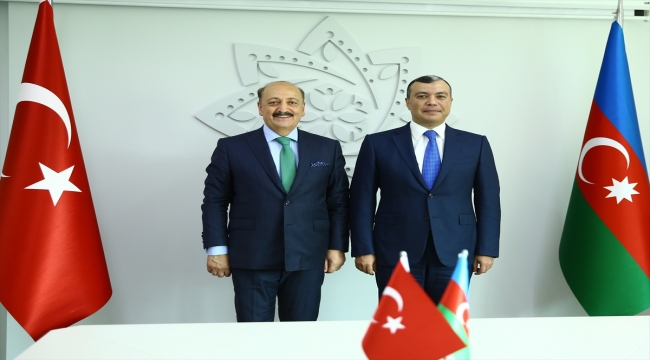 Çalışma ve Sosyal Güvenlik Bakanı Bilgin, Azerbaycanlı mevkidaşı Babayev ile görüştü