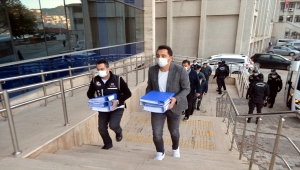 "Çekirge" operasyonunda Zonguldak'ta yakalanan şüphelilerden 16'sı adliyede