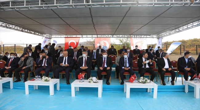 Cevdet Yılmaz, Bingöl'de düzenlenen temel atma törenine katıldı: