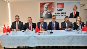 CHP'li Ağbaba ve Özel, Samsun'da gündemi değerlendirdi