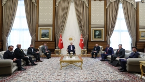 Cumhurbaşkanı Erdoğan, Farasis Enerji CEO'su Kepler'i kabul etti