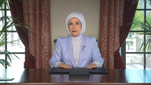 Cumhurbaşkanı Erdoğan'ın eşi Emine Erdoğan, Sıfır Atık Zirvesi 2021'e video mesajla katıldı: