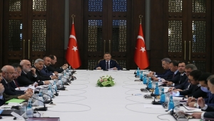 Cumhurbaşkanlığı Külliyesi'nde ihracatın geliştirilmesine yönelik toplantı yapıldı