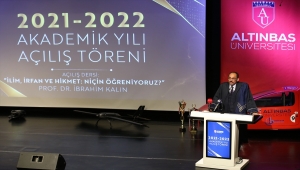 Cumhurbaşkanlığı Sözcüsü Kalın'a Altınbaş Üniversitesinden ''fahri doktora'' unvanı 