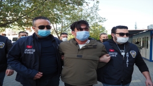 Denizli'de kız arkadaşını bıçaklayarak öldüren zanlı adliyede