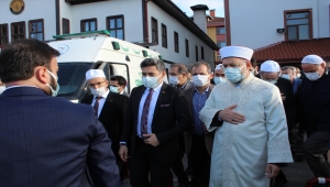 Diyanet İşleri Başkanı Ali Erbaş Bolu'da cenaze namazına katıldı