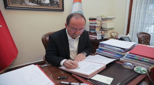 Edirne Belediye Başkanı Gürkan, sera gazı emisyonlarını azaltmayı taahhüt eden sözleşmeyi imzaladı 
