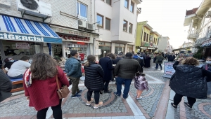 Edirne'de ciğer ustaları yoğunluktan siparişlere zor yetişti