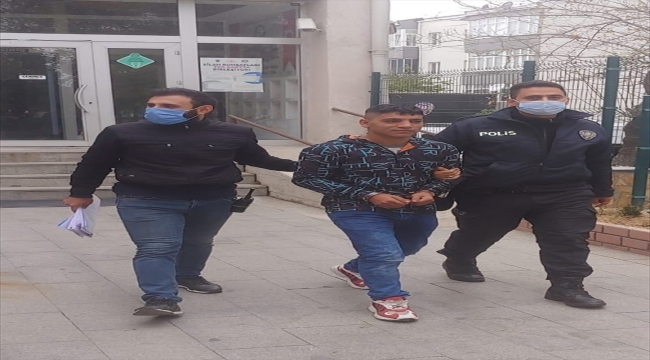 Edirne'de dükkandan çanta ve para çalan hırsızlık zanlısı tutuklandı