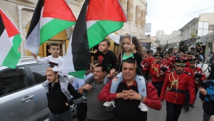 El-Halil'deki Harem-i İbrahim Camisi'nde Mevlid Kandili idrak edildi