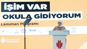 Emine Erdoğan "İşim Var. Okula Gidiyorum" projesinin tanıtımına katıldı: 
