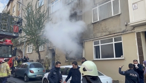 Engelli eşini alevlerden kurtarmaya çalışırken yaralandı