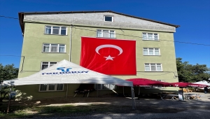 Fırat Kalkanı Harekatı bölgesinde şehit olan askerin cenazesi memleketi Samsun'a uğurlandı