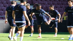 Hatayspor Fatih Karagümrük maçının hazırlıklarına devam etti