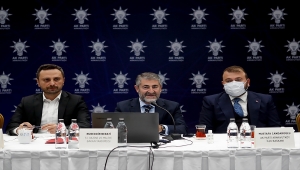 Hazine ve Maliye Bakan Yardımcısı Nebati, Arnavutköy'deki iş insanlarıyla buluştu: