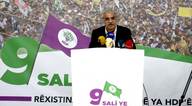 HDP Eş Genel Başkanı Mithat Sancar, Diyarbakır'da düzenlenen etkinlikte konuştu: