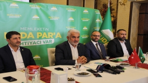 HÜDA PAR Genel Başkanı Yapıcıoğlu Malatya'da gazetecilerle bir araya geldi: