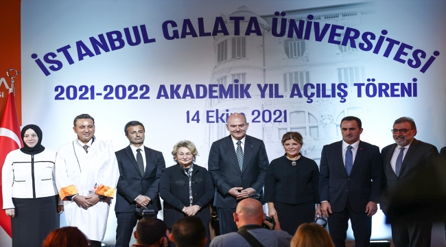 İçişleri Bakanı Süleyman Soylu, İstanbul Galata Üniversitesi Akademik Yılı Açılış Töreni'nde konuştu: 