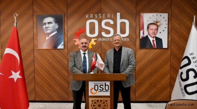 İki "Teknik Kolej" heyeti Kayseri OSB'de buluştu