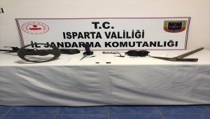 Isparta'da Bizans ve Osmanlı dönemine ait tarihi eser ele geçirildi