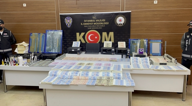 İstanbul'da düzenlenen sahte para operasyonunda 2 kişi yakalandı