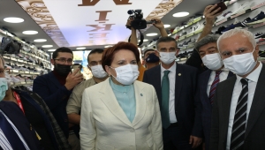 İYİ Parti Genel Başkanı Akşener, Adıyaman'da temaslarda bulundu: