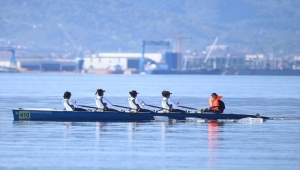 İzmit Körfezi'nde deniz küreği yarışları başladı
