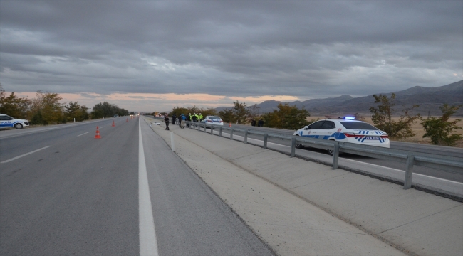 Karaman'da lise öğretmeni motosiklet sürücüsü kazada hayatını kaybetti