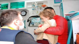 Kartal'da bir evde çıkan yangında 3'ü çocuk 6 kişi dumandan etkilendi