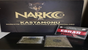 Kastamonu'da düzenlenen uyuşturucu operasyonunda 4 kişi gözaltına alındı