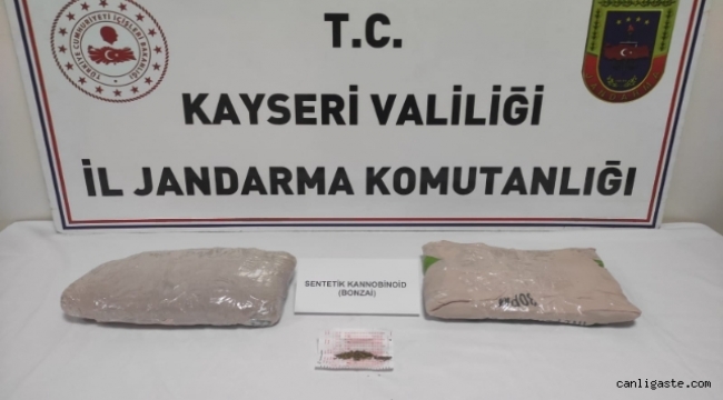 Kayseri Ambar'da 2 Bin 753 gram bonzai ele geçirildi