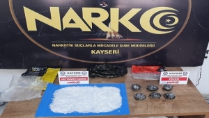 Kayseri'de cips paketinde uyuşturucu ele geçirildi: 2 gözaltı