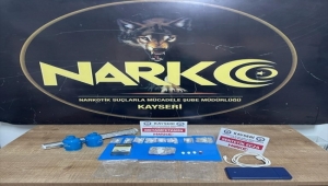 Kayseri'de eş zamanlı uyuşturucu operasyonu: 2 tutuklama