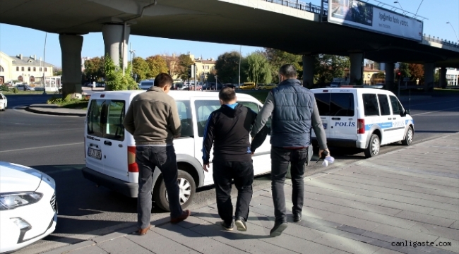 Kayseri'de, halkı kin ve düşmanlığa tahrik suçundan aranan kişi yakalandı