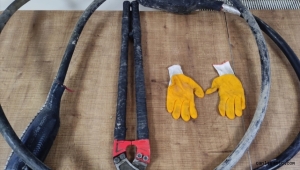 Kayseri'de kablo hırsızına suçüstü