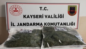 Kayseri İncesu'da 4 kilo uyuşturucu ele geçirildi