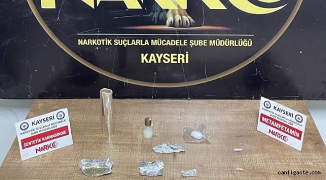 Kayseri Kocasinan'da uyuşturucu operasyonu: 6 kişi yakalandı