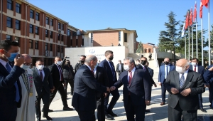 KKTC Cumhurbaşkanı Tatar'a Eskişehir'de "fahri doktora" unvanı verildi