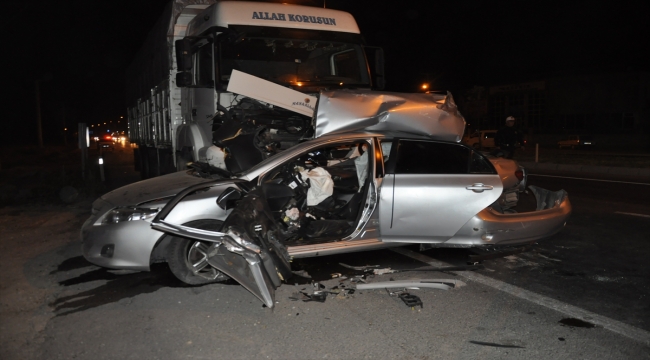 Konya'da meydana gelen trafik kazasında bir kişi öldü