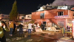 Malatya'da kereste atölyesinde çıkan yangın söndürüldü