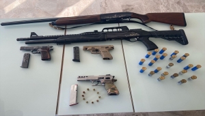 Manisa'da düğünde havaya ateş edenlere yönelik operasyonda 3 gözaltı