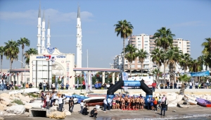 Mersin'de düzenlenen Soli Pompeiopolis Yüzme Maratonu sona erdi