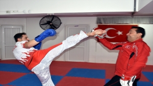 Milli kick boksçu Mustafa Ayten gözünü dünya şampiyonluğuna dikti