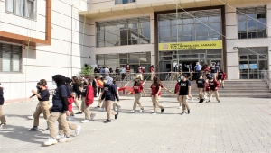 Osmaniye'de okulda deprem tatbikatı yapıldı