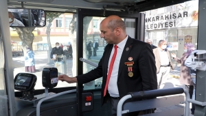 Şehit yakınları ve gaziler "Vatan Size Minnettar" anonsuyla karşılanıyor