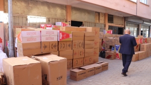 Siirt'te 4 milyon makaron ele geçirildi