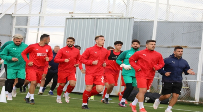 Sivasspor, Adana Demirspor maçının hazırlıklarına başladı