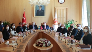 TBMM Başkanı Şentop, Parlatino Başkanı Soto ile görüştü: